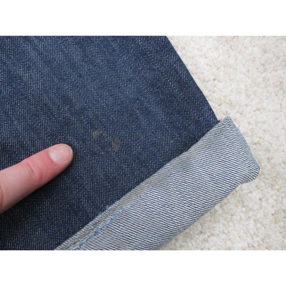 Norman Russell Jeans Mens 32 Blue Selvedge Denim Slim Fit The Cookie USA 32x35 * - Picture 15 of 16